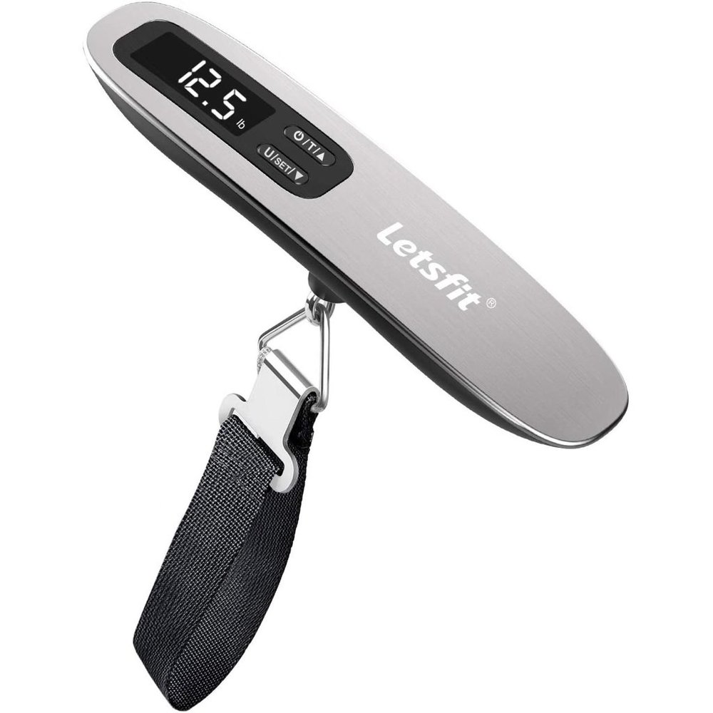 Electronic Luggage Scale EL910H (Silver)
